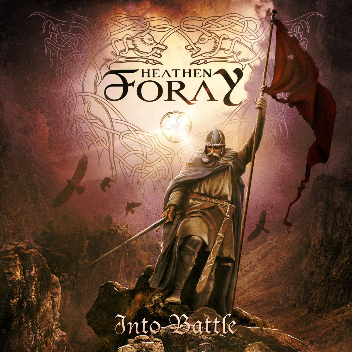 Cover of Into Battle by Heathen Foray