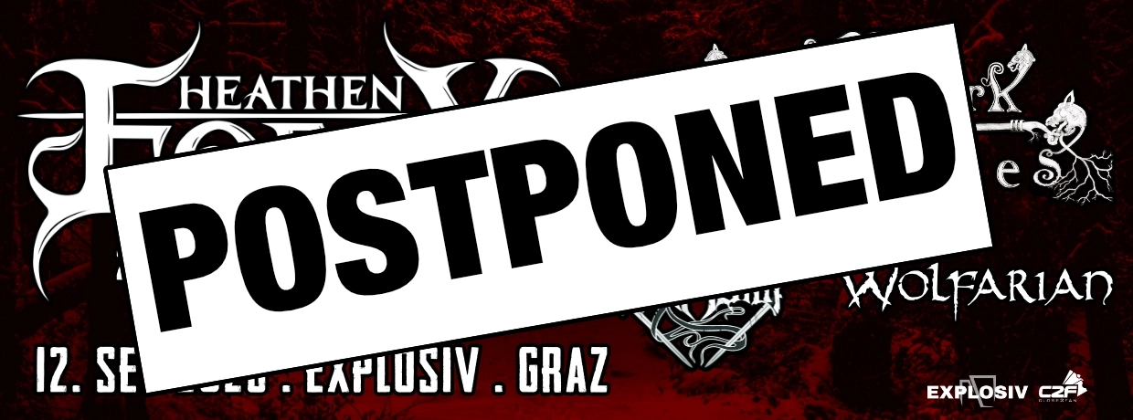 20 Years of Heathen Foray anniversary concert postponed